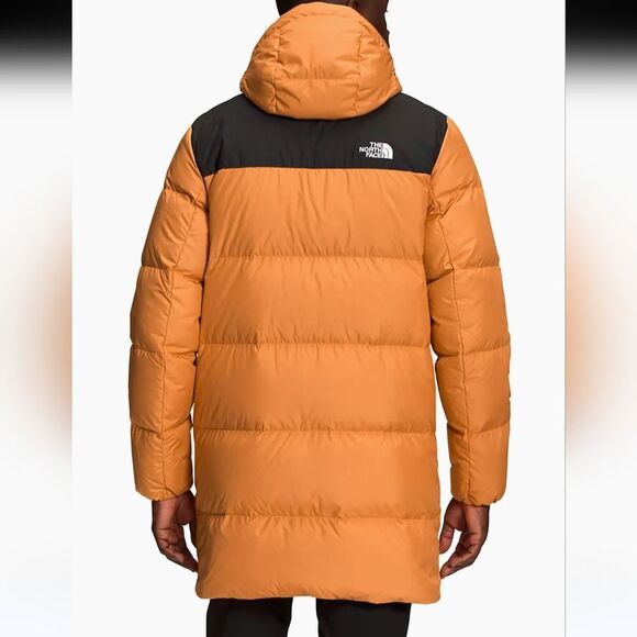 The North Face Hydrenalite Down Mid Parka Coat Jacket Topaz & Black Size XL - Picture 2 of 16